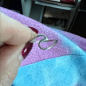 Silver Abstract Ring